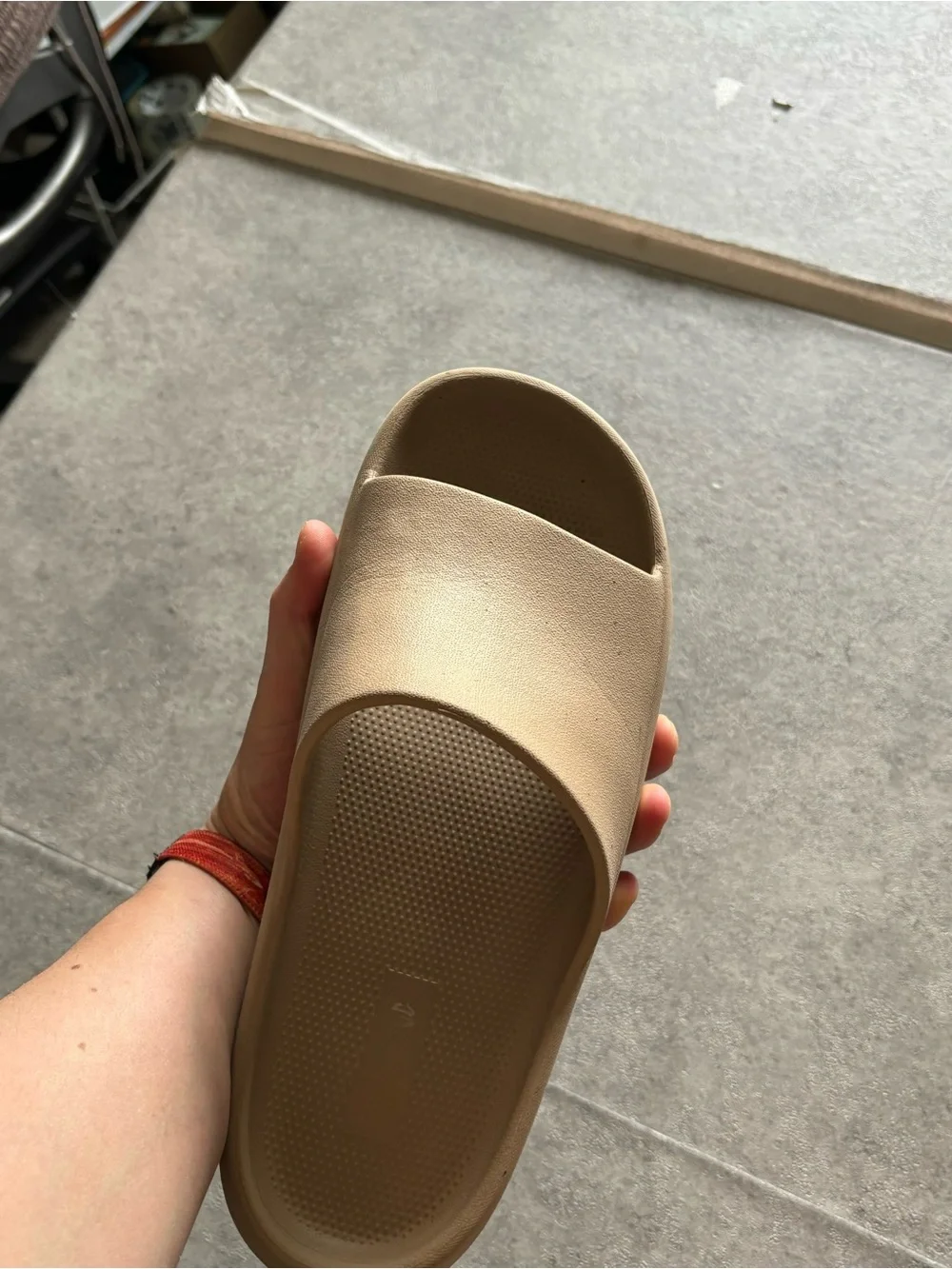 Tan slides